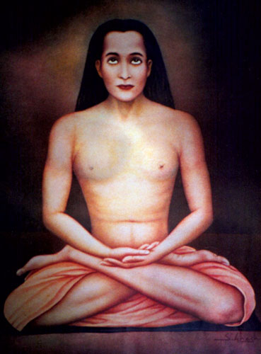 Babaji in Padmasana - Click Image to Close